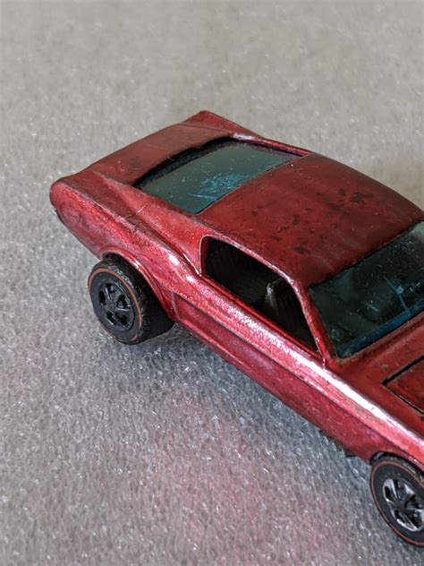 Vintage 1967 Hot Wheels Redline Custom Mustang Hong Kong EBay