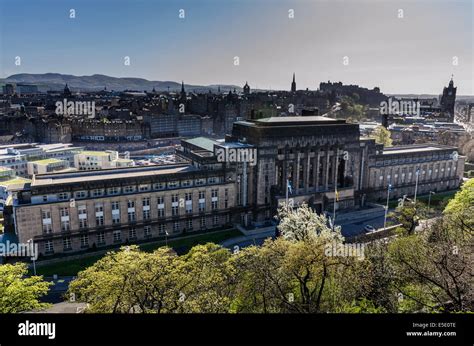 St Andrews House On The Southern Flank Of Calton Hill In Edinburgh