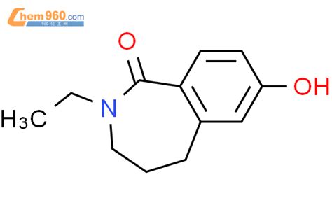 667399 04 49ci 2 乙基 2345 四氢 7 羟基 1h 2 苯并氮杂卓 1 酮化学式、结构式、分子式、mol