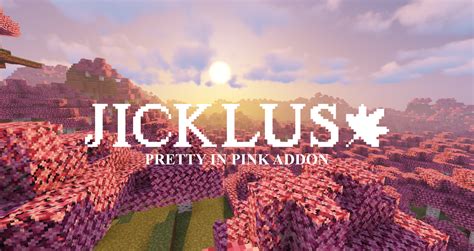 Jicklus 115 Pretty In Pink Addon Minecraft Texture Pack