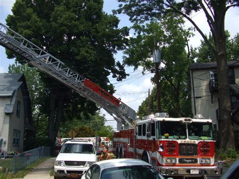 Fire In The Walls On The West End Lansdowne Fire Company Volunteer