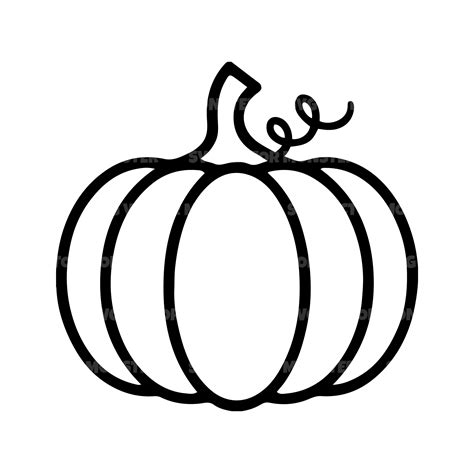 Pumpkin Svg Halloween Svg Fall Pumpkin Svg Vector Cut File For