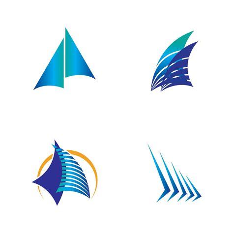 Sailing Logo Vector Icon Concept Illustration Design Template 7488456