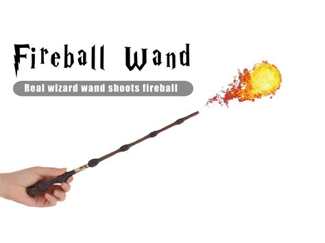 Harry Potter Fire Magic Wand Wizard Flash Staff INCENDIO Real Etsy Canada