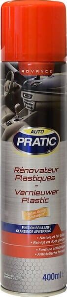 Renovateur plastiques finition brillante orange 400ml Bricomarché