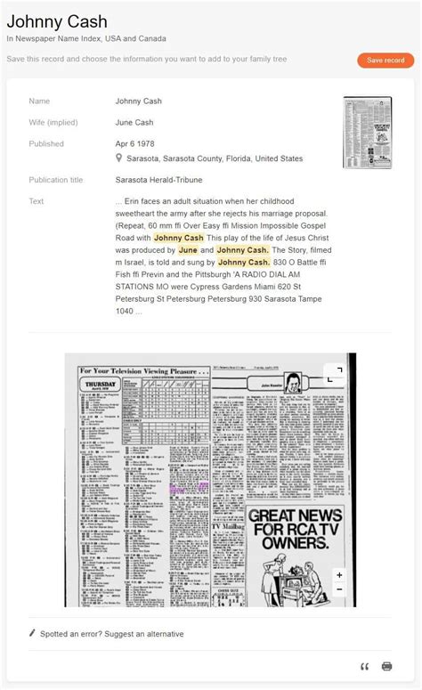 Eastman S Online Genealogy Newsletter Important New Record