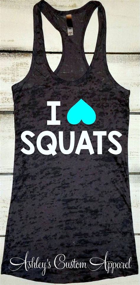 Squat Tank Top Womens Workout Tank Funny Gym Shirt Motivational