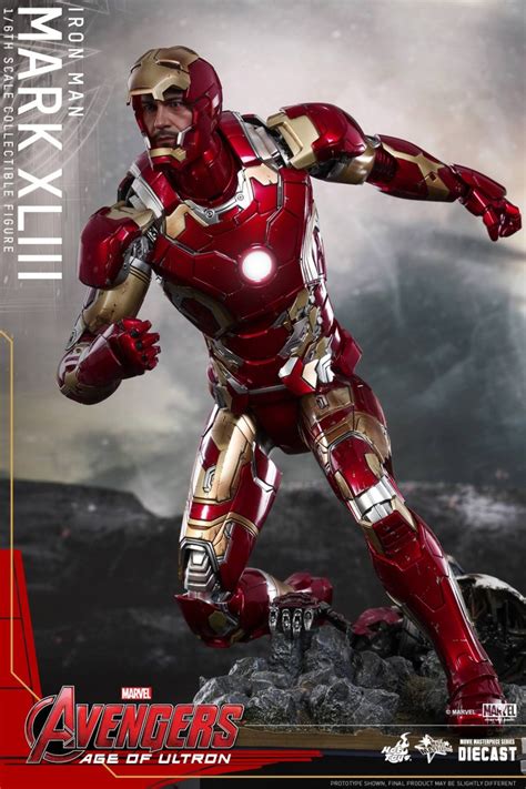 Hot Toys Avengers Age Of Ultron Iron Man Mark Xliii Captain America And Ultron Prime