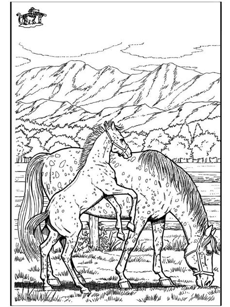 Realistic Ponies Coloring Pages