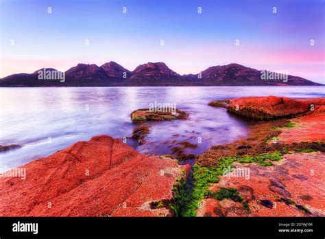 Freycinet National Park On Freycinet Peninsula Of Tasmania Pacific