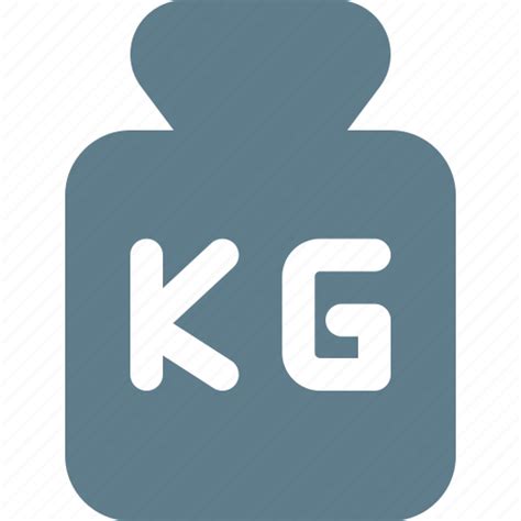 Kilogram Science Weight Mass Icon Download On Iconfinder