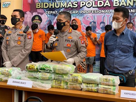 Ditresnarkoba Polda Banten Bersama Polres Pandeglang Ungkap