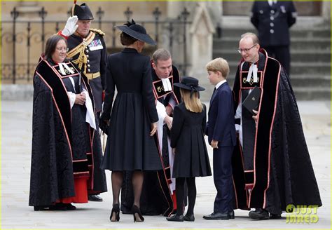 Prince George Princess Charlotte Join Procession At Queen Elizabeth S