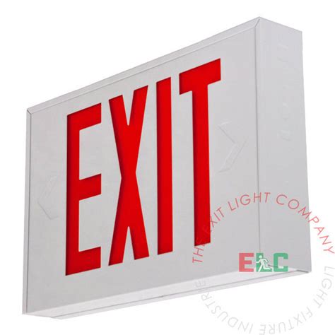 Steel Exit Signs Exit Light Co