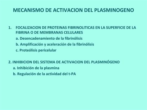 Trastornos De La Hemostasia Ppt Descarga Gratuita