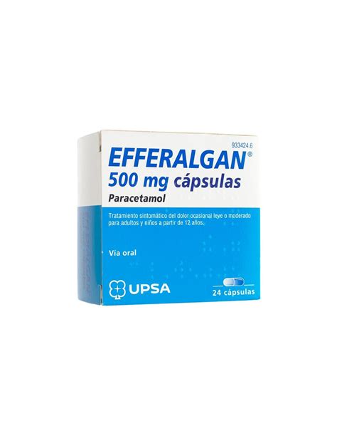 Comprar Efferalgan Mg Capsulas A Precio De Oferta