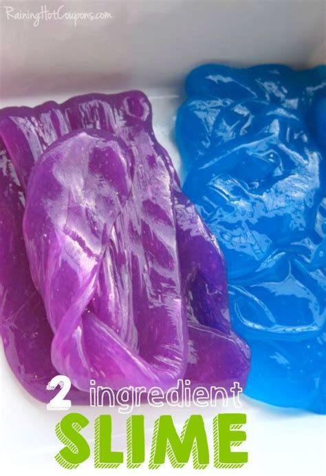 How To Make 2 Ingredient Slime Slime For Kids 2 Ingredient Slime