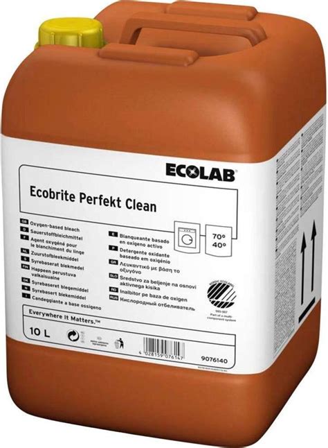 Ecolab Ecobrite Perfect Clean 10 Kg Oxygen Baseret Blegemiddel Pris