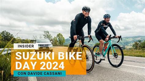 Con Cassani Sul Percorso Del Suzuki Bike Day YouTube