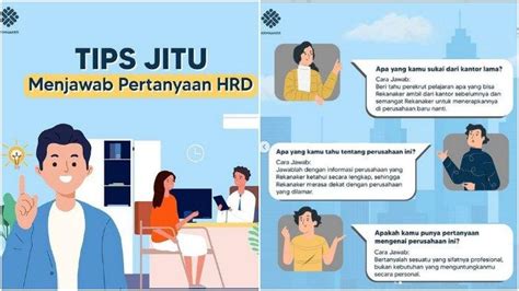 Tips Jitu Menjawab Pertanyaan Hrd Saat Melamar Pekerjaan