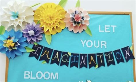 30 Spring Bulletin Boards To Brighten Your Classroom Reading Bulletin Boards Flower Bulletin