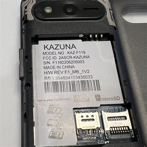 Kazuna Etalk Kaz F119 Verizon 4g Flip Phone S19 Ebay