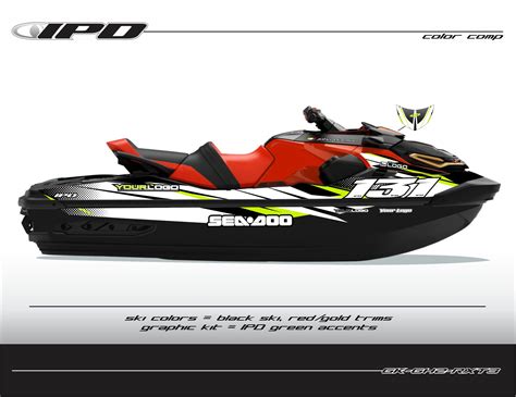 Sea Doo 2018 Up Gen 3 Gtx Wake Pro 230 Rxt 230 And Rxt X 300 Rec Graphics Kit Gh2 Design Ipd