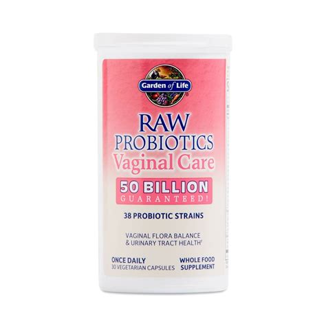 Garden Of Life Raw Probiotics Vaginal Care Thrive Market