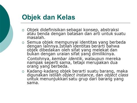 arti objek sinau