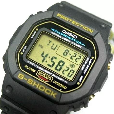 Rel Gio Casio G Shock Dw Eg S Rie Ouro Original Frete Gr Tis