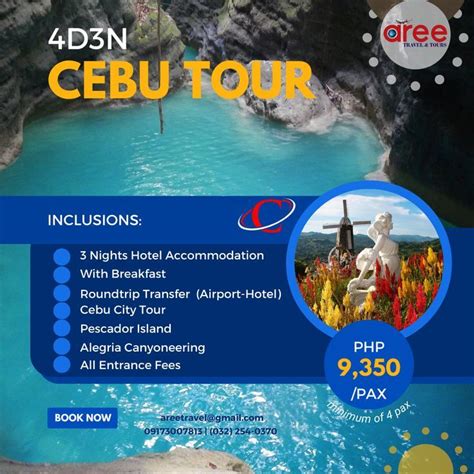 Cebu Tour Package - Explore the Beautiful Sights of Cebu