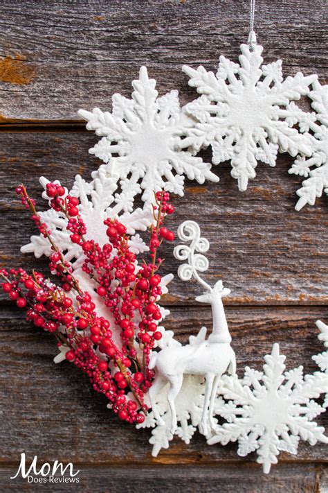 Winter Snowflake Wreath Dollar Store Craft Mom Does Reviews