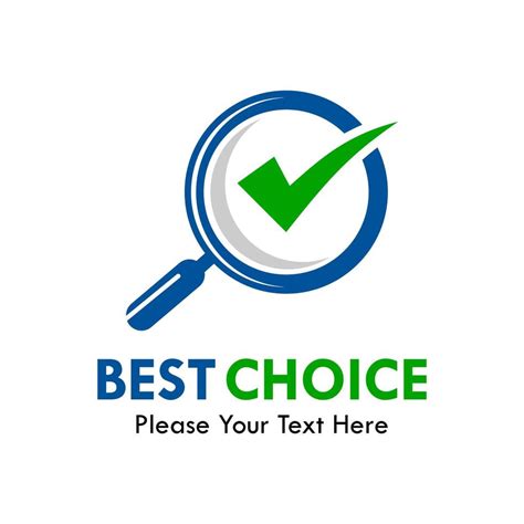 Best Choice Design Logo Template Illustration 5412183 Vector Art At