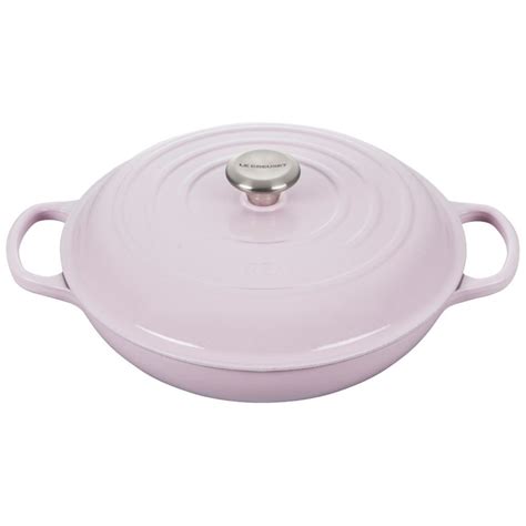 Qt Signature Enameled Cast Iron Braiser With Stainless Steel Knob