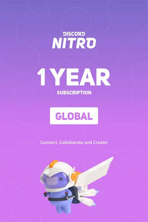 Buy Discord Nitro 1 Year Subscription Global Digital Key