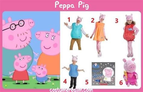 Dress Like Peppa Pig Family, Peppa Pig Family Costume, Cosplay ...