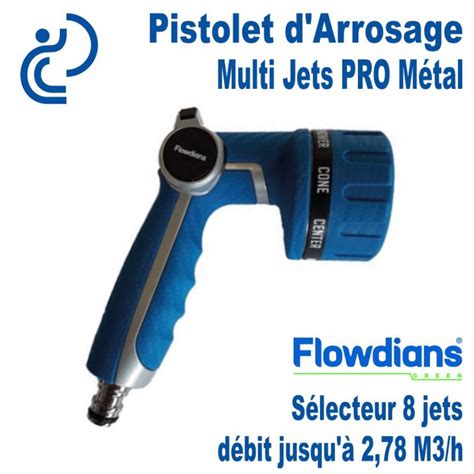 Pistolet D Arrosage Multi Jets Pro Green M Tal