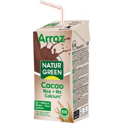 Bebida De Arroz Calcio Bio Naturgreen