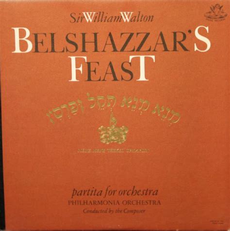 Sir William Walton - Belshazzar's Feast (1958, Vinyl) | Discogs