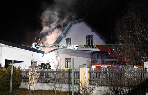 Haus Nach Brand Im Landkreis Rottal Inn Unbewohnbar