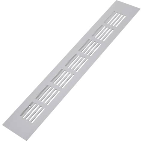 Grille De Ventilation Pour Plinthes Base En Aluminium 300x50mm Cablematic