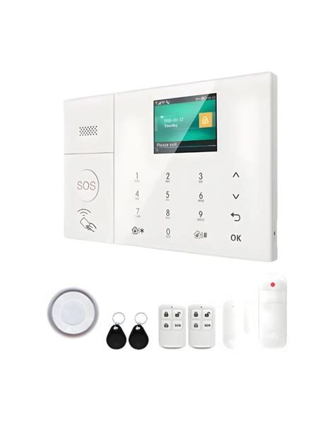 Kit Alarma Inal Mbrica Gsm Wifi