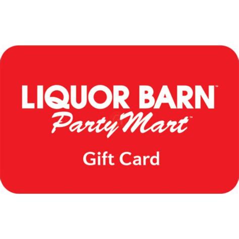 $50 Liquor Barn Gift Card - Liquor Barn