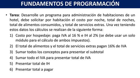 Fundamentos de Programación Unidad V Modularidad PPT