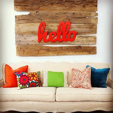 30 Fantastic DIY Pallets Wall Art Ideas