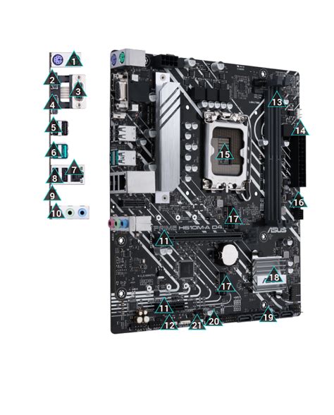 Prime H610m A D4｜motherboards｜asus Global