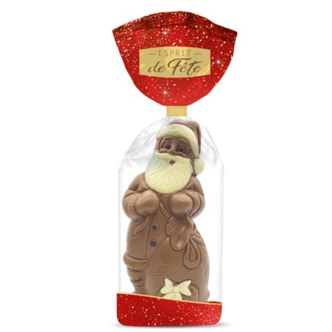 Chocolat moulage chocolat au lait ESPRIT DE FETE le sachet de 500g à