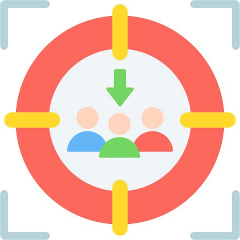 Target customer Generic color fill icon