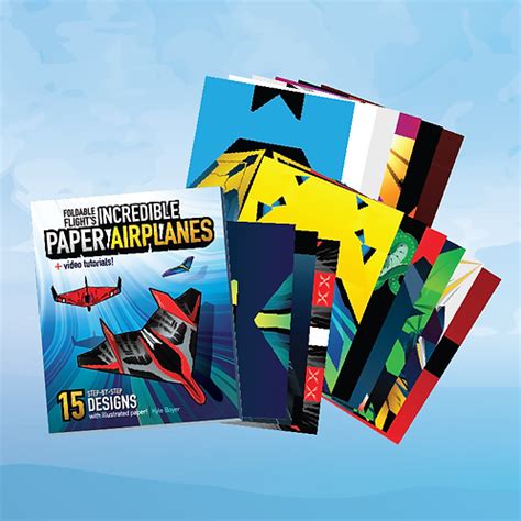 Book + Bonus Templates — Foldable Flight's Incredible Paper Airplanes | Foldable Flight