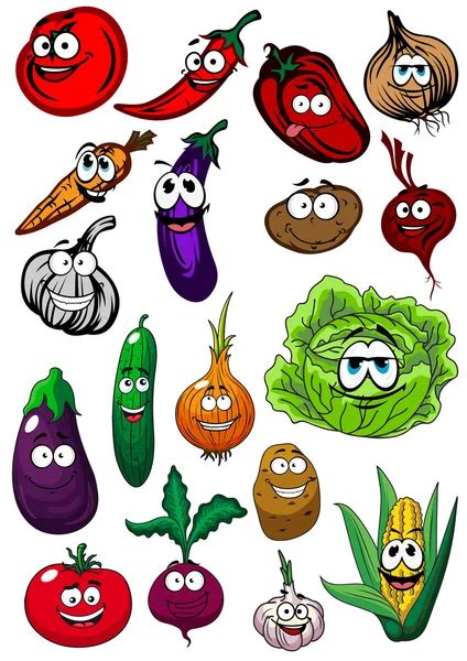 25 767 712 Funny Vegetables Vector Images Depositphotos